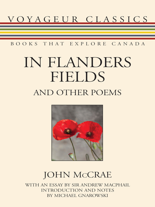 Title details for In Flanders Fields and Other Poems by John McCrae - Available
